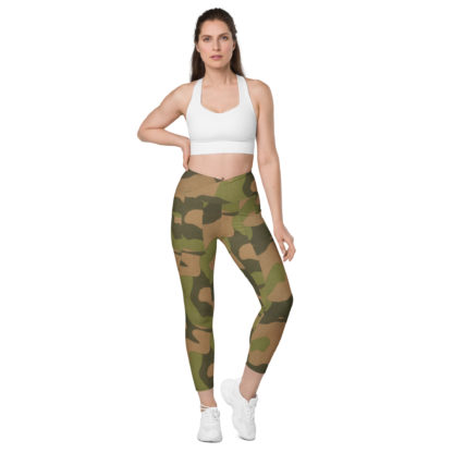 Crossover leggings with pockets camo - Image 7