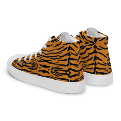 Men’s high top canvas tiger shoes