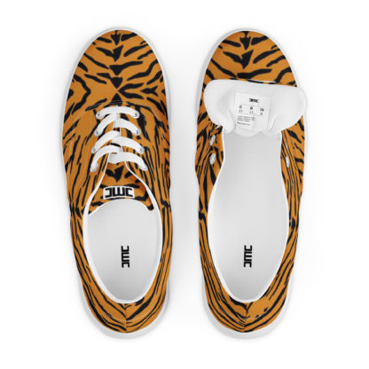 Men’s lace-up canvas tiger shoes - Image 5