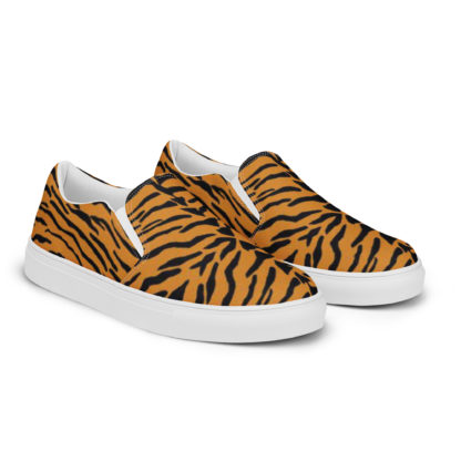 Men’s slip-on canvas tiger shoes