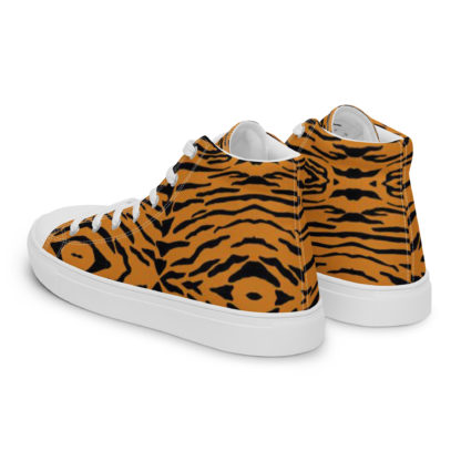 Women’s high top canvas tiger shoes