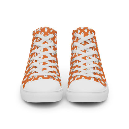 Men’s high top canvas shoes ghost - Image 6