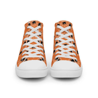 Men’s high top canvas shoes spider - Image 6