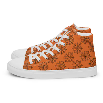 Men’s high top canvas shoes webs - Image 2