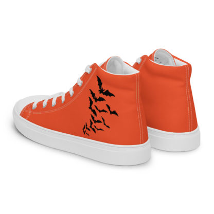 Men’s high top canvas shoes bats - Image 3