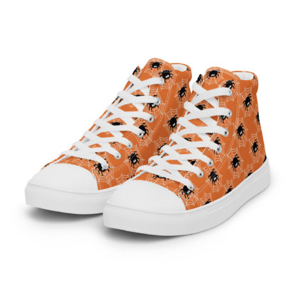 Men’s high top canvas shoes spider - Image 7