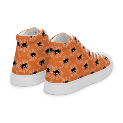 Men’s high top canvas shoes spider - Image 5