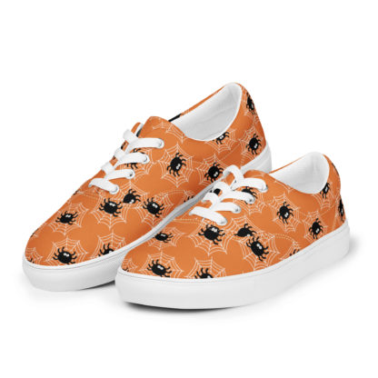 Men’s lace-up canvas shoes spider - Image 3