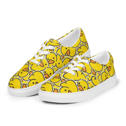 Men’s lace-up canvas shoes ducks - Image 3