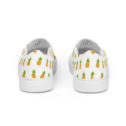 Men’s slip-on canvas shoes pineapple - Image 4