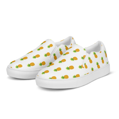 Men’s slip-on canvas shoes pineapple - Image 3