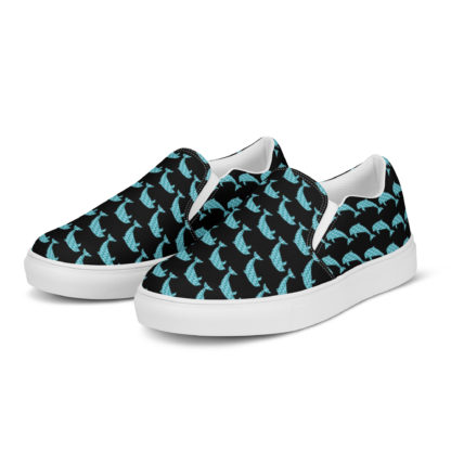 Men’s slip-on canvas shoes dolphins - Image 3