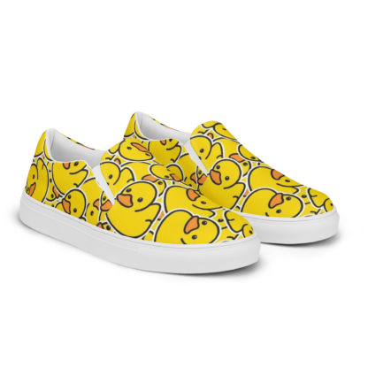 Men’s slip-on canvas shoes ducks