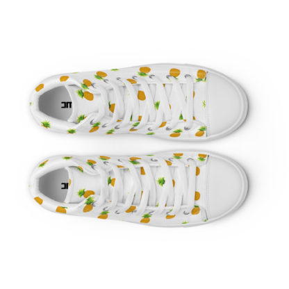 Women’s high top canvas shoes pineapple - Image 9