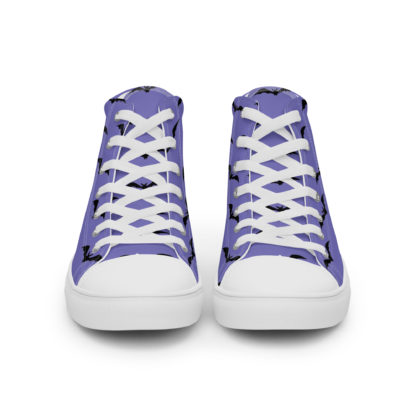 Women’s high top canvas shoes bat - Image 6