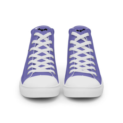 Women’s high top canvas shoes haunted scene - Image 6