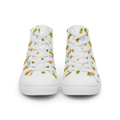 Women’s high top canvas shoes pineapple - Image 6