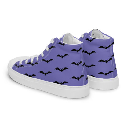 Women’s high top canvas shoes bat - Image 3