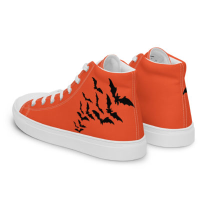 Women’s high top canvas shoes bats - Image 3