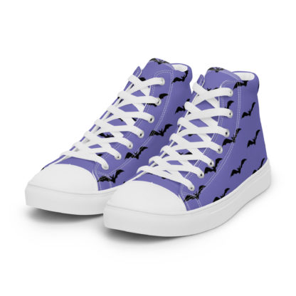 Women’s high top canvas shoes bat - Image 7