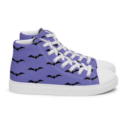 Women’s high top canvas shoes bat - Image 4