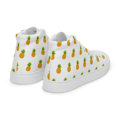 Women’s high top canvas shoes pineapple - Image 5