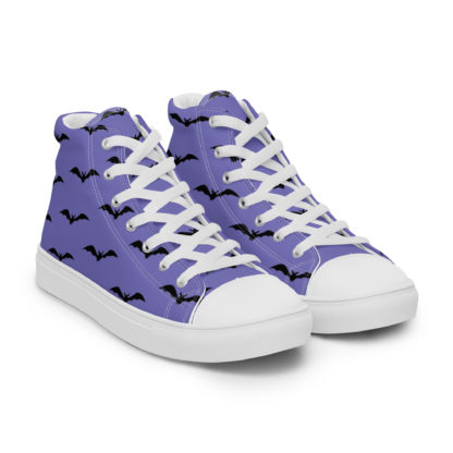 Women’s high top canvas shoes bat