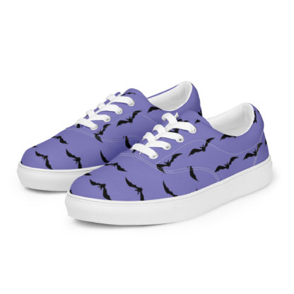 Women’s lace-up canvas shoes bat - Image 2