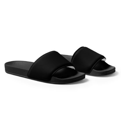 Women's slides black