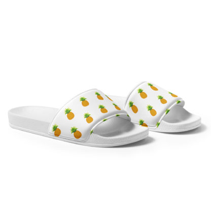 Women's slides pineapple