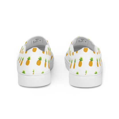 Women’s slip-on canvas shoes pineapple - Image 4