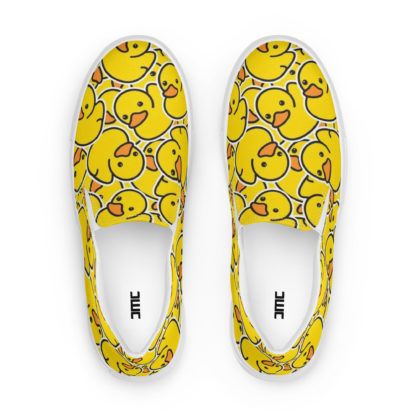 Women’s slip-on canvas shoes ducks - Image 2