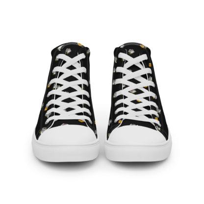 Men’s high top canvas shoes flying toasters - Image 6