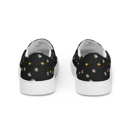 Men’s slip-on canvas shoes flying toasters - Image 4