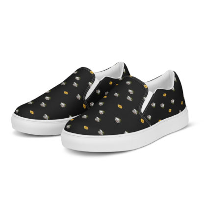 Men’s slip-on canvas shoes flying toasters - Image 3