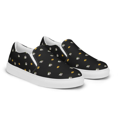 Men’s slip-on canvas shoes flying toasters