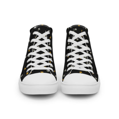 Women’s high top canvas shoes flying toasters - Image 6