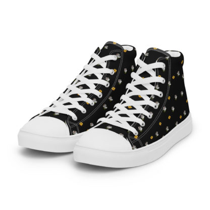 Women’s high top canvas shoes flying toasters - Image 7