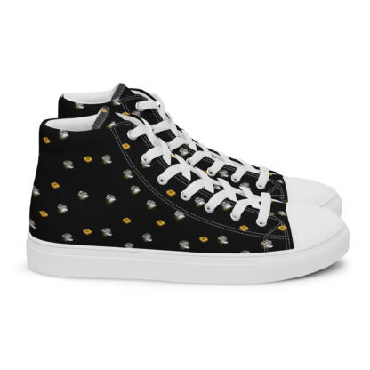 Women’s high top canvas shoes flying toasters - Image 4