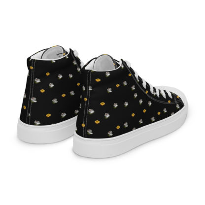 Women’s high top canvas shoes flying toasters - Image 5