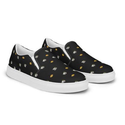 Women’s slip-on canvas shoes flying toasters