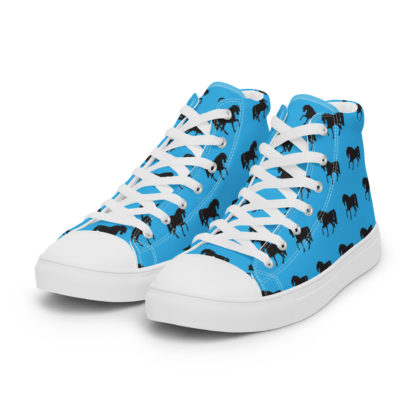 Women’s high top canvas shoes horse - Image 7