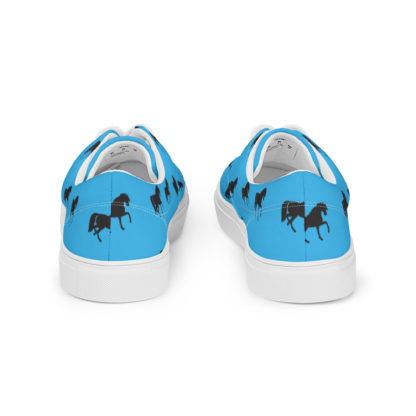 Women’s lace-up canvas shoes horse - Image 5