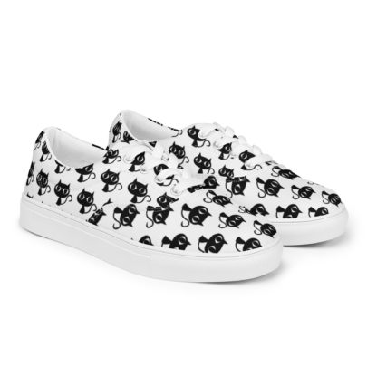 Women’s lace-up canvas shoes MCM Atomic Kitty