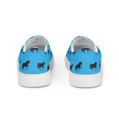 Women’s slip-on canvas shoes horse - Image 4